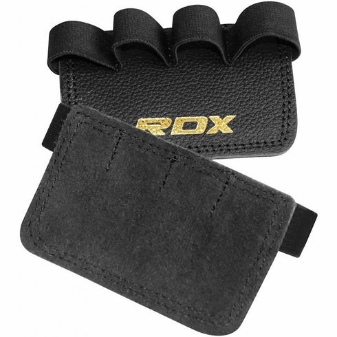 RDX G3 BROWN LEATHER HAND GRIP PADS/BLK-1